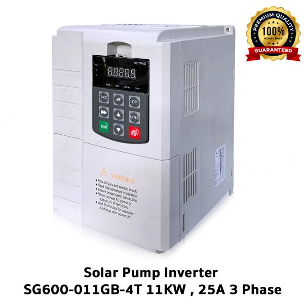 Solar Pump Inverter SG600-011GB-4T 11KW , 25A 3 Phase